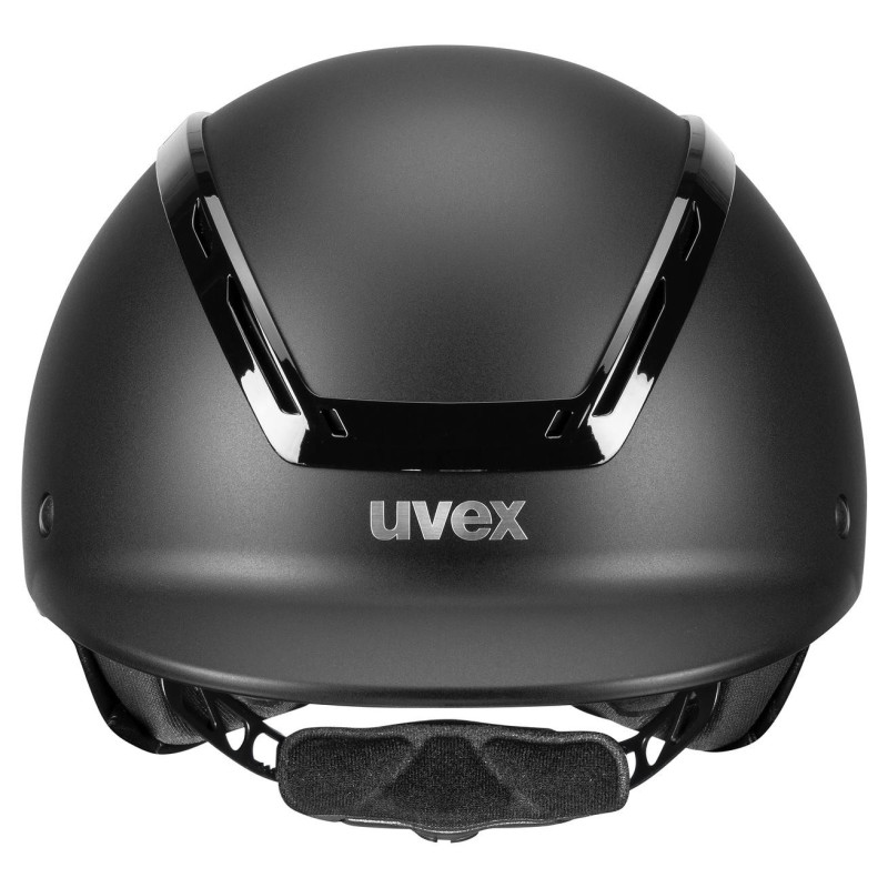 Kask jeździecki Uvex Exxeed Active czarny